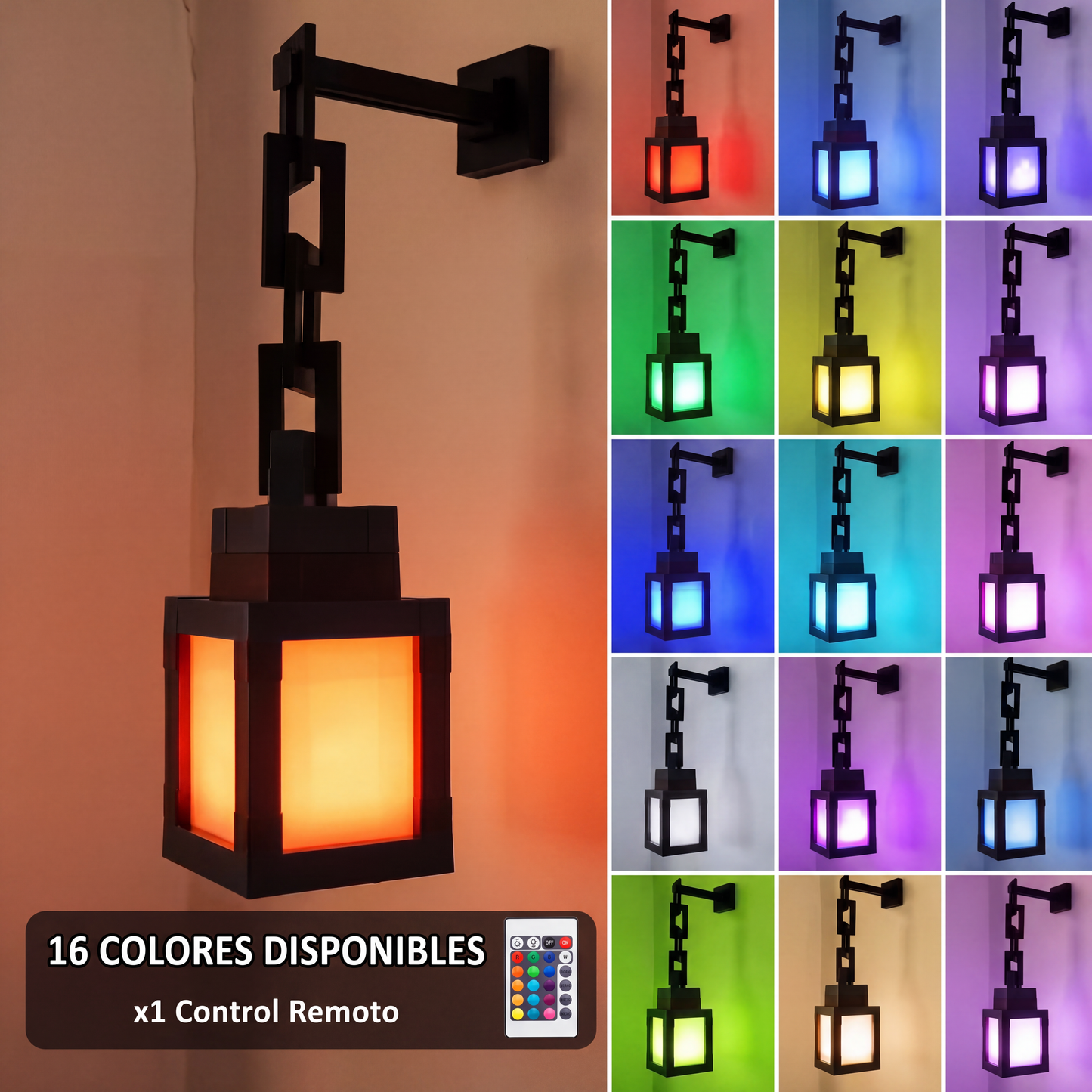 Soul Lantern - Lámpara Ambiental Pixel LED